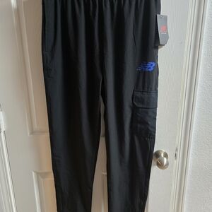 New Balance Men's Black Athletic Pants